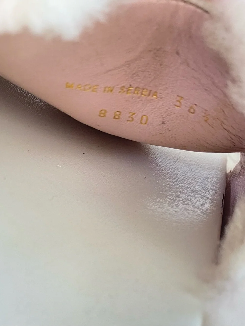 Prada Shearling Slides
